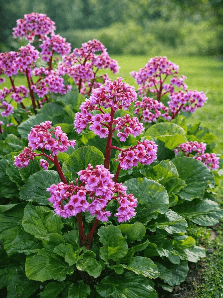 Бадан сердцелистный Rotblum