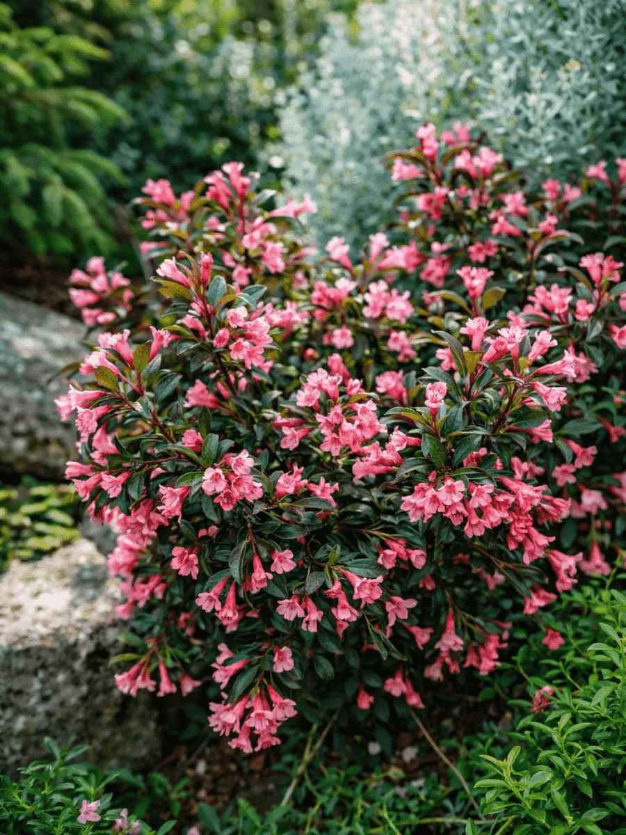 Вейгела цветущая Nana Purpurea