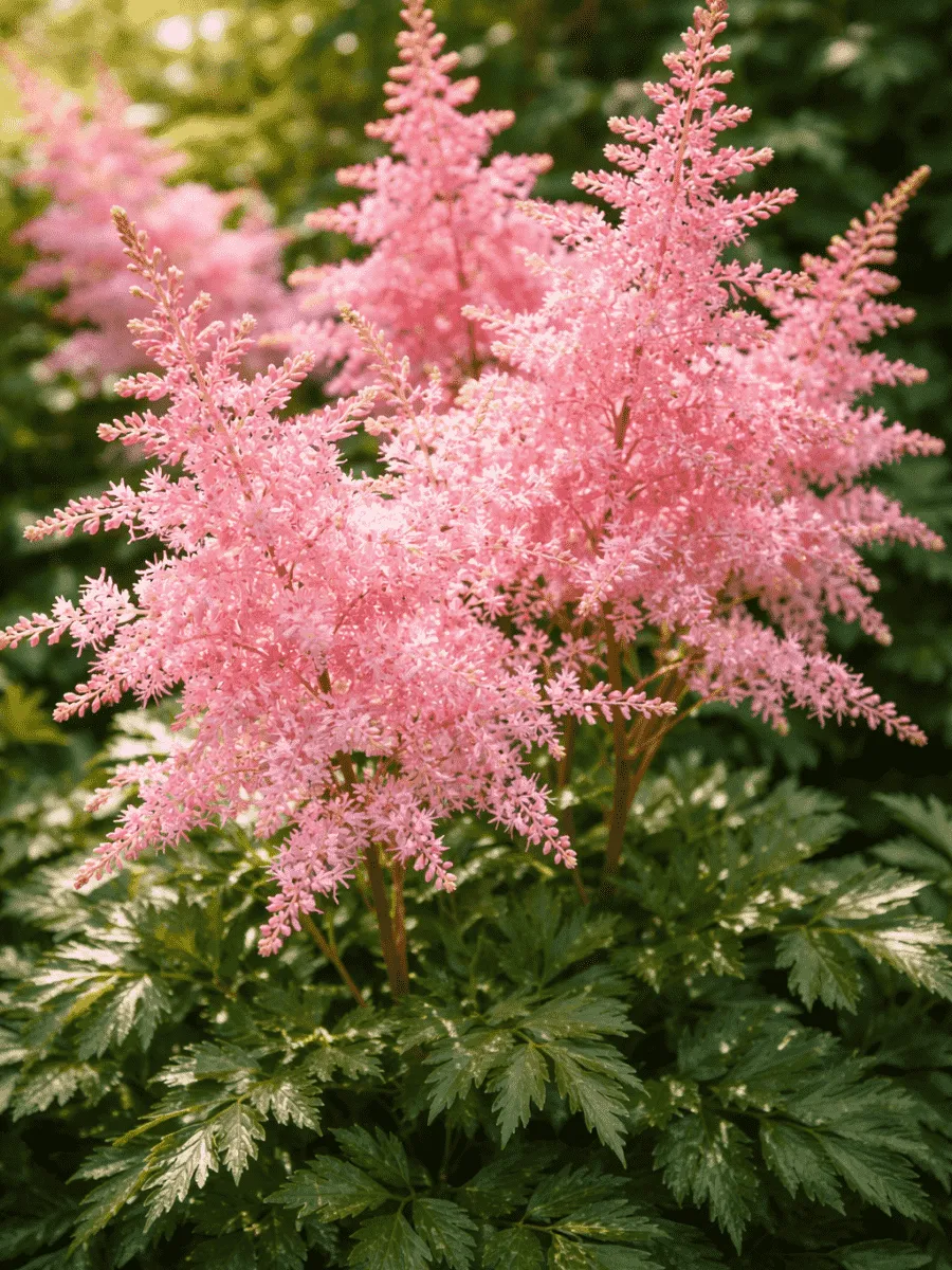 Астильба простолистная Pink Lightning