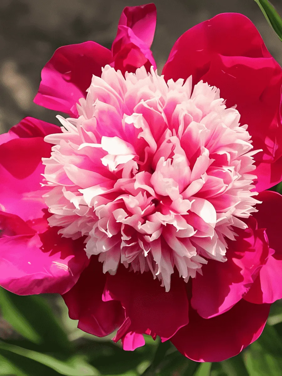 Пион Молочноцветковый Nellie Saylor