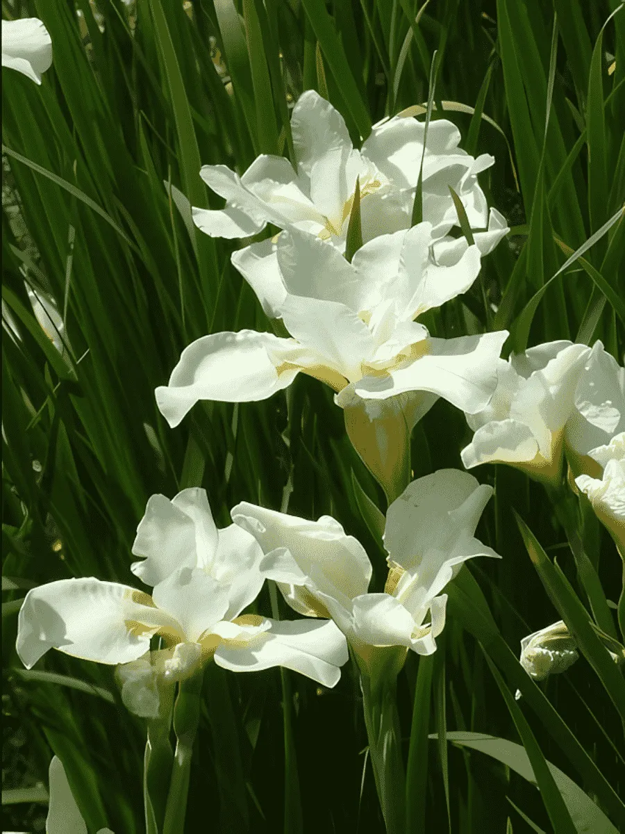 Ирис сибирский White Swirl