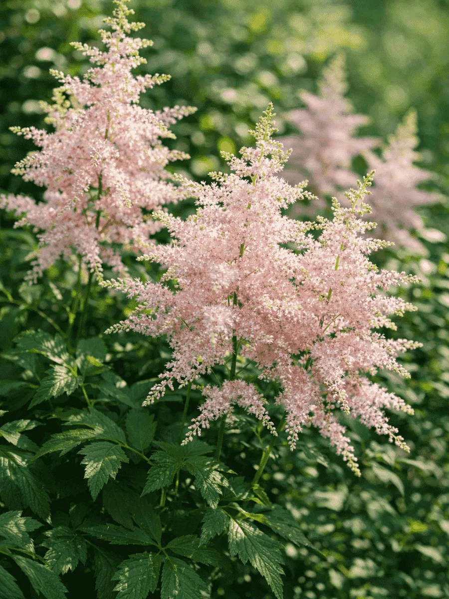 Астильба простолистная Pink Lightning