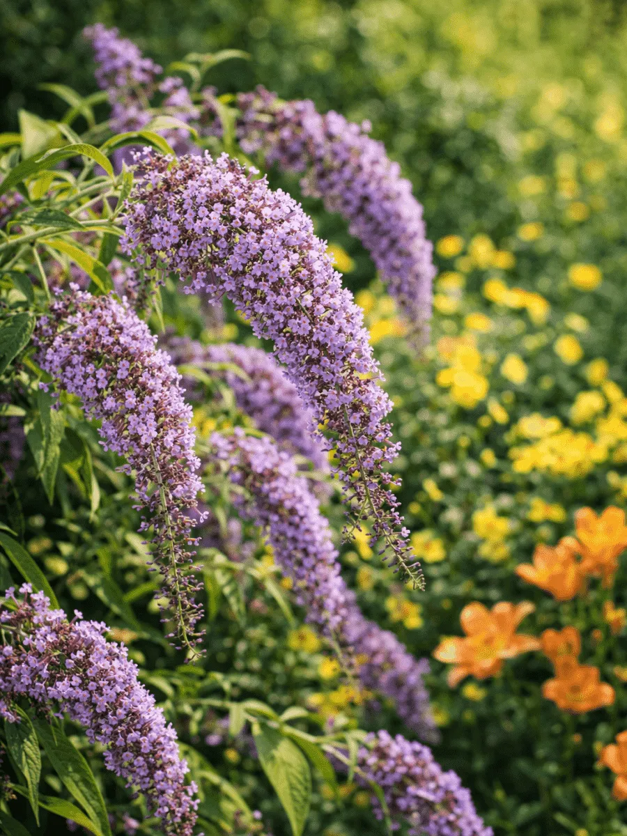 Буддлея давида Wisteria lane