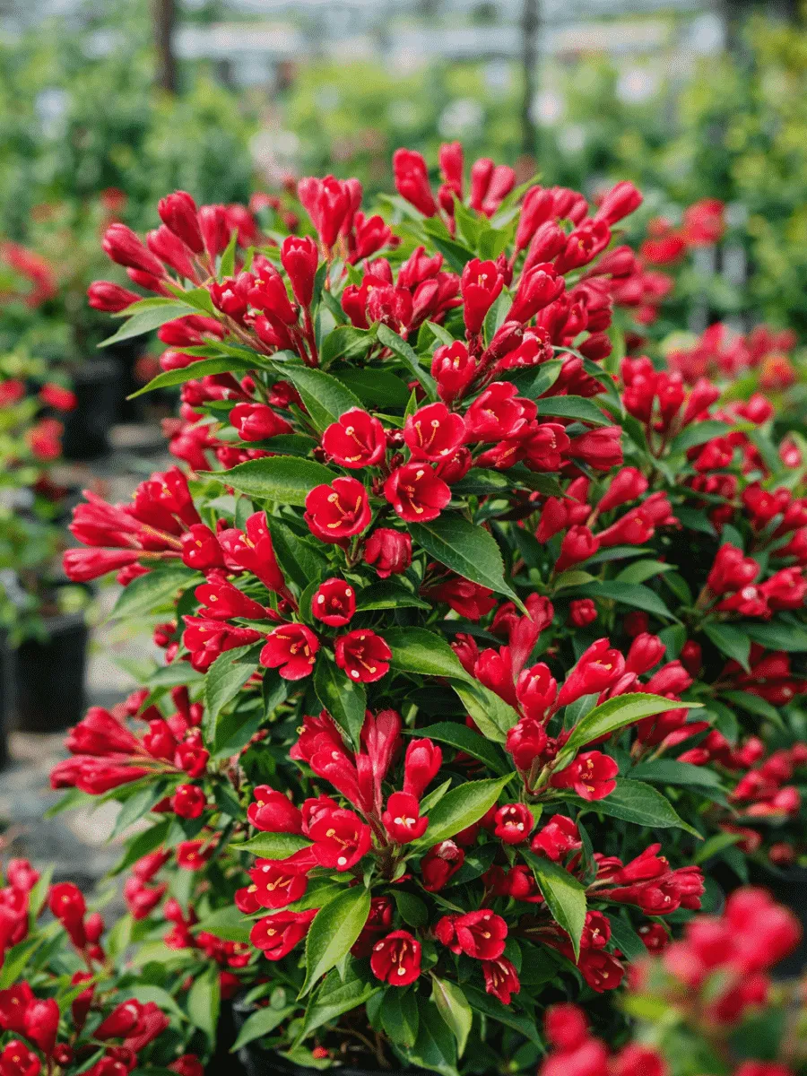Вейгела гибридная All Summer Red