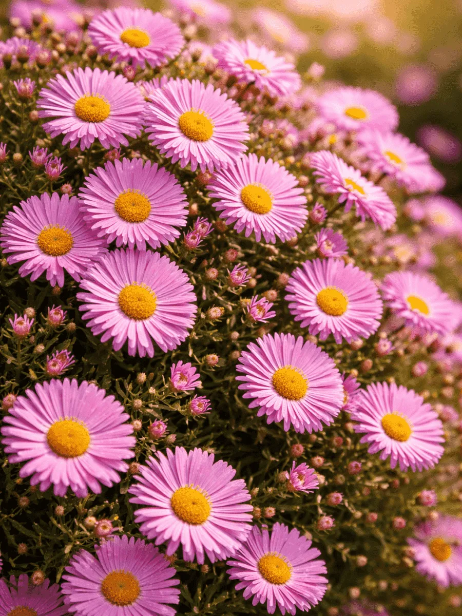 Астра кустарниковая Pink Beauty