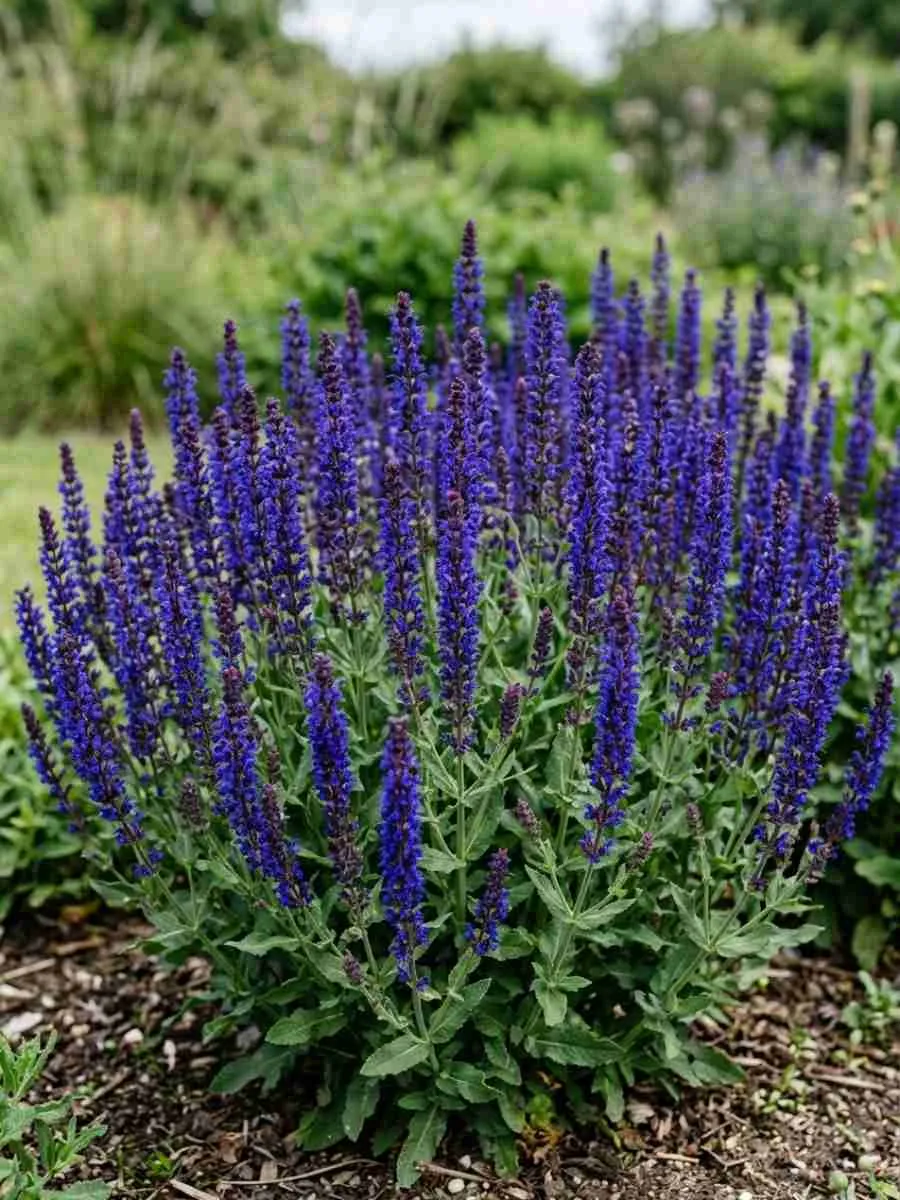Шалфей дубравный Sensation Medium Deep Blue