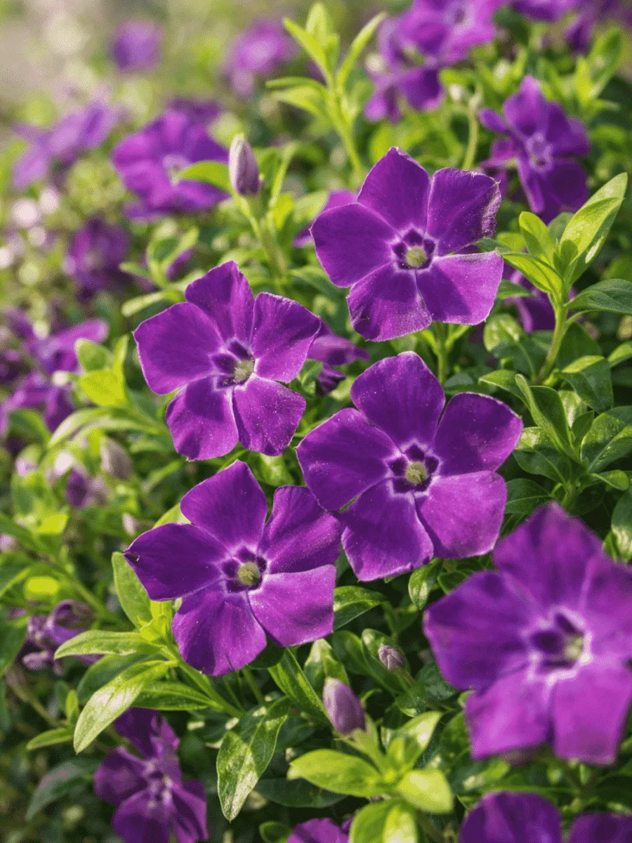 Барвинок малый Atropurpurea