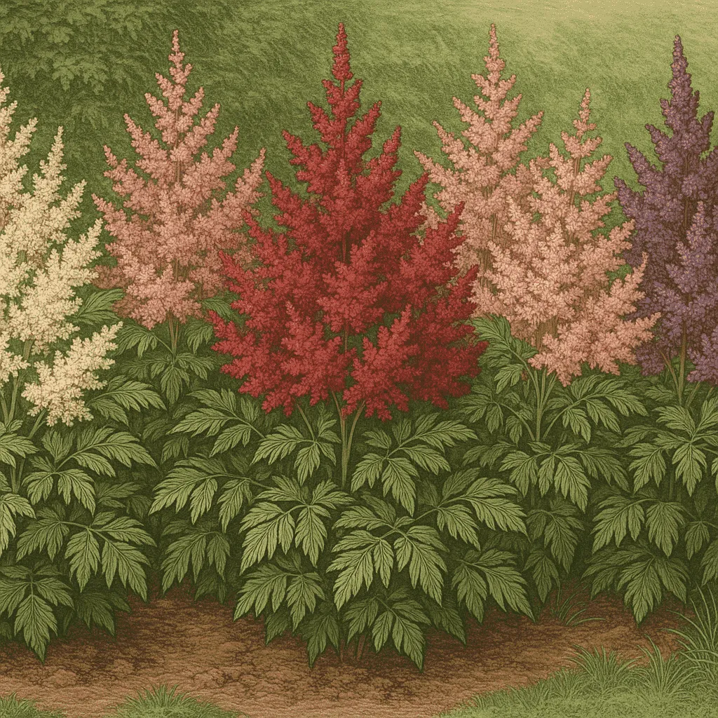 Астильба в дизайне вашего сада