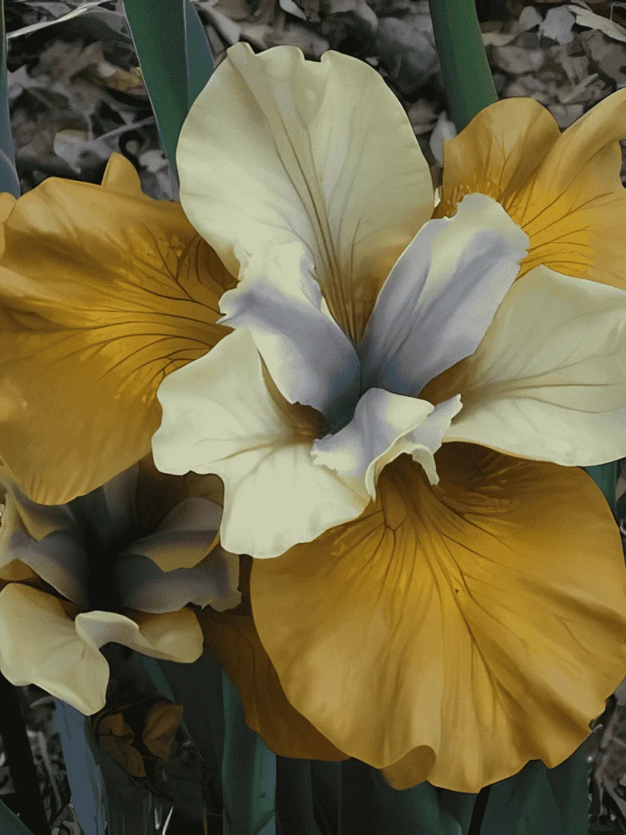 Ирис сибирский Flying Fiddles