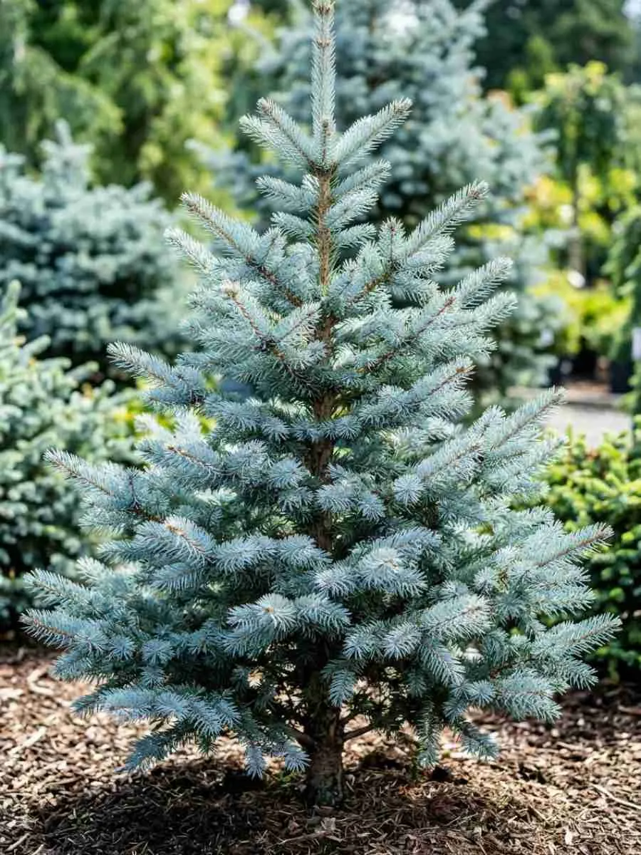 Ель колючая Misty Blue