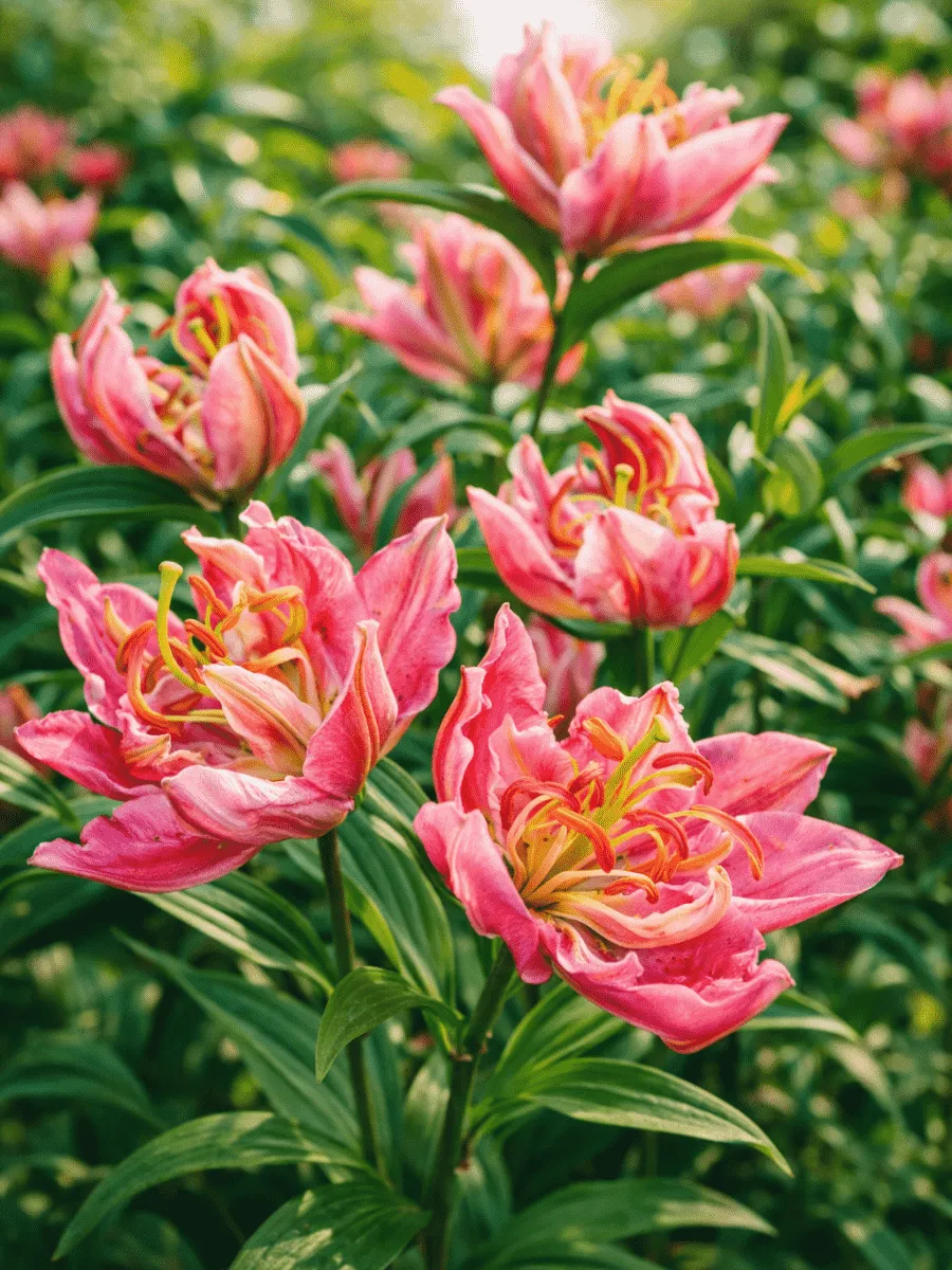 Лилия Parrot Pink Cariba