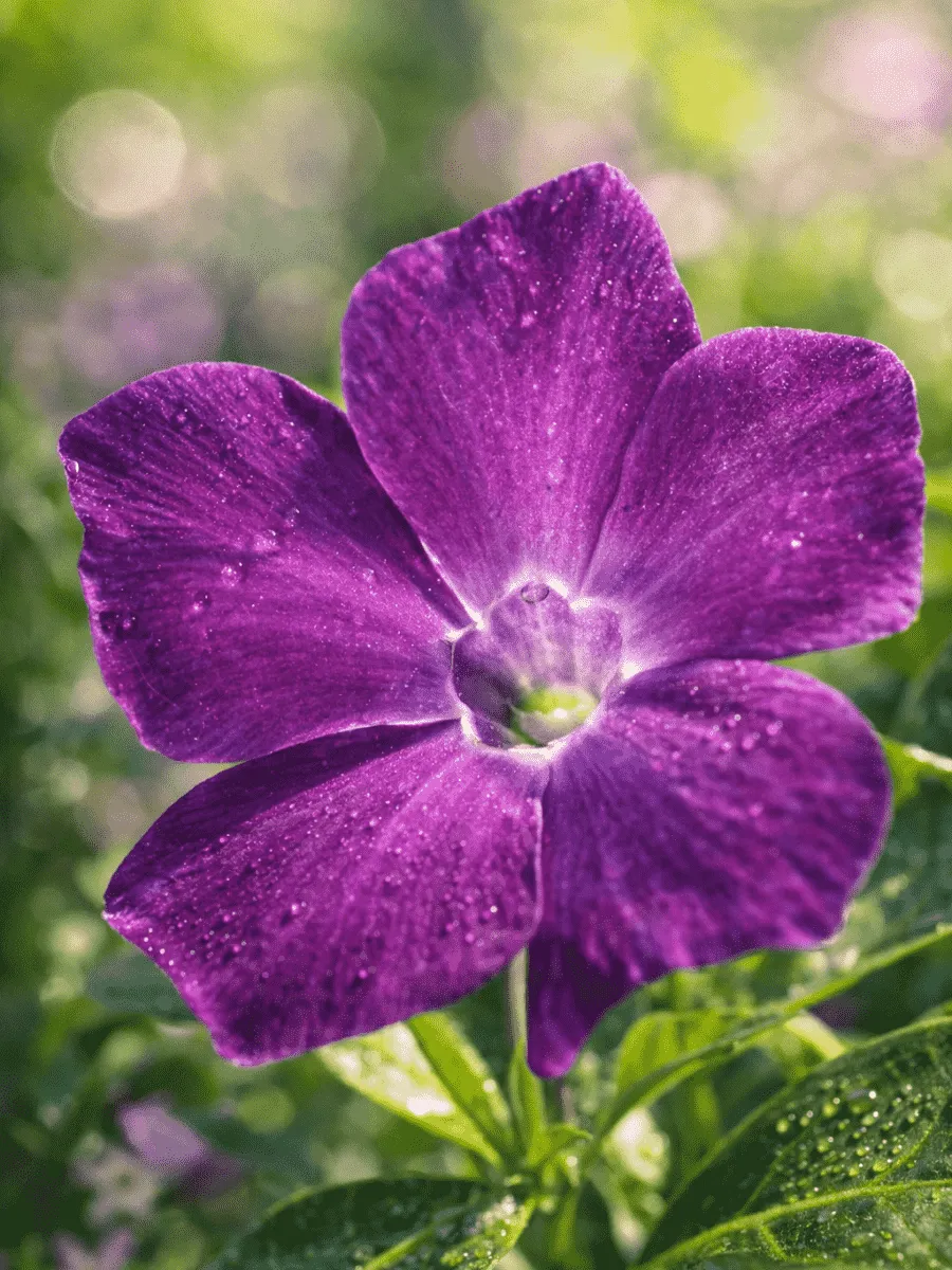 Барвинок малый Atropurpurea