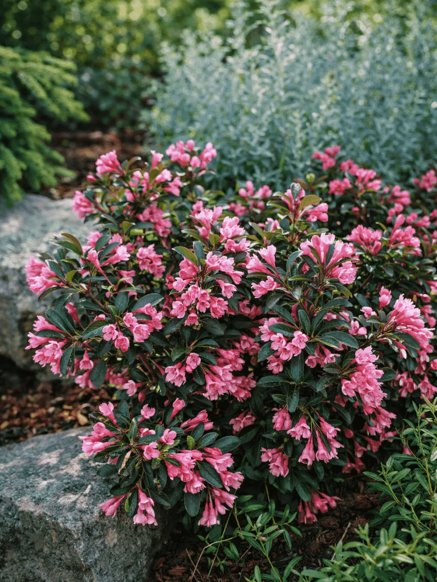 Вейгела цветущая Nana Purpurea