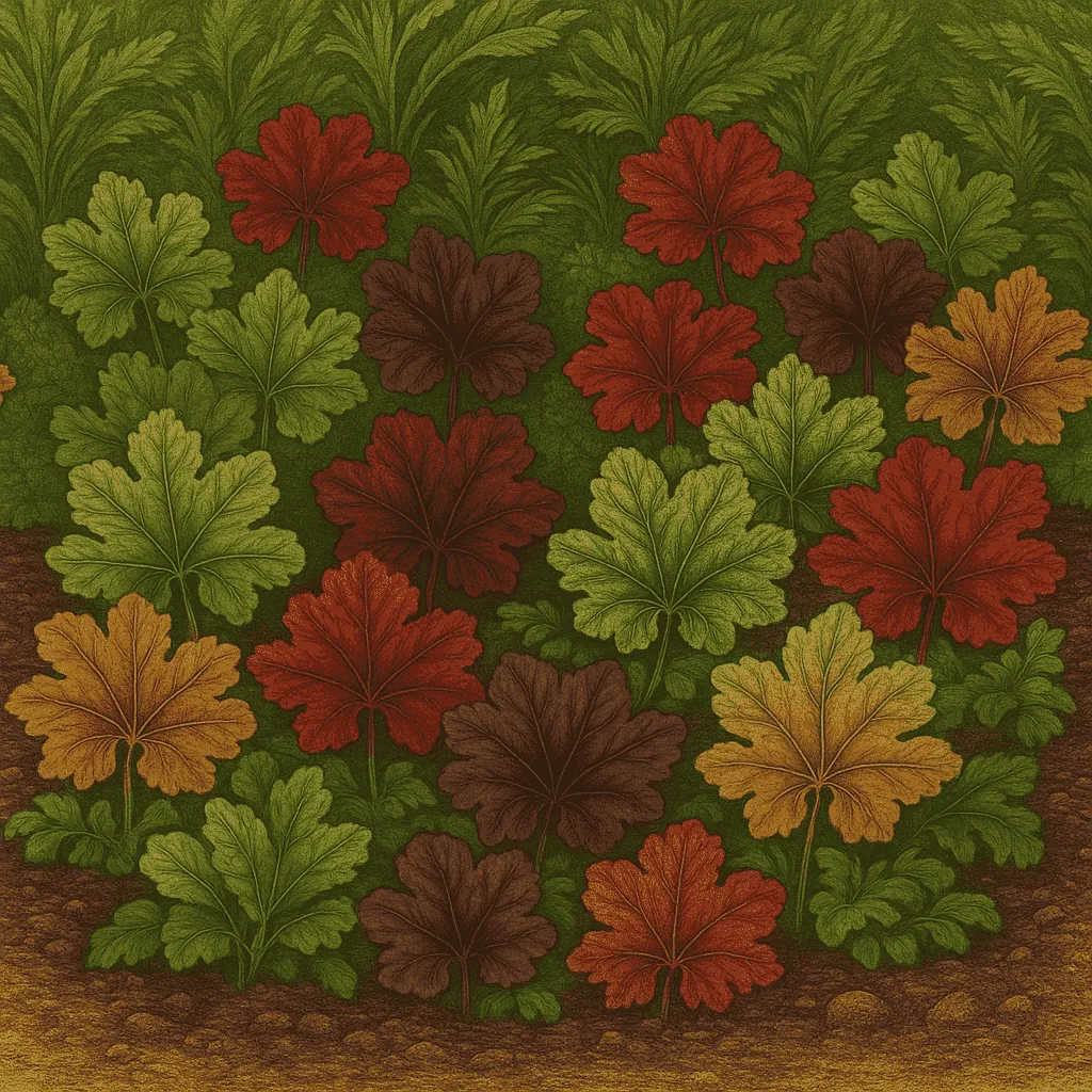 Гейхера в дизайне