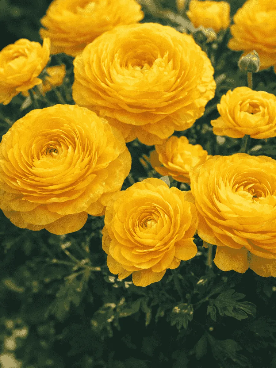 Лютик Азиатский  Yellow