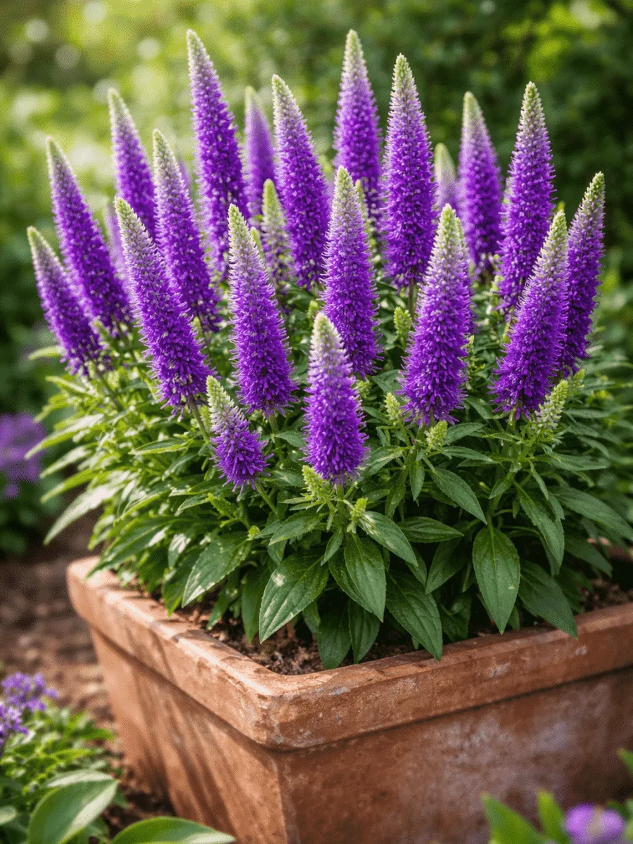 Вероника колосистая Ulster Dwarf Blue