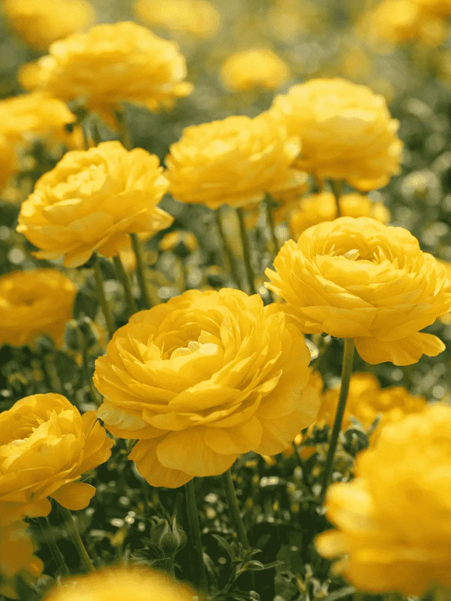 Лютик Азиатский  Yellow