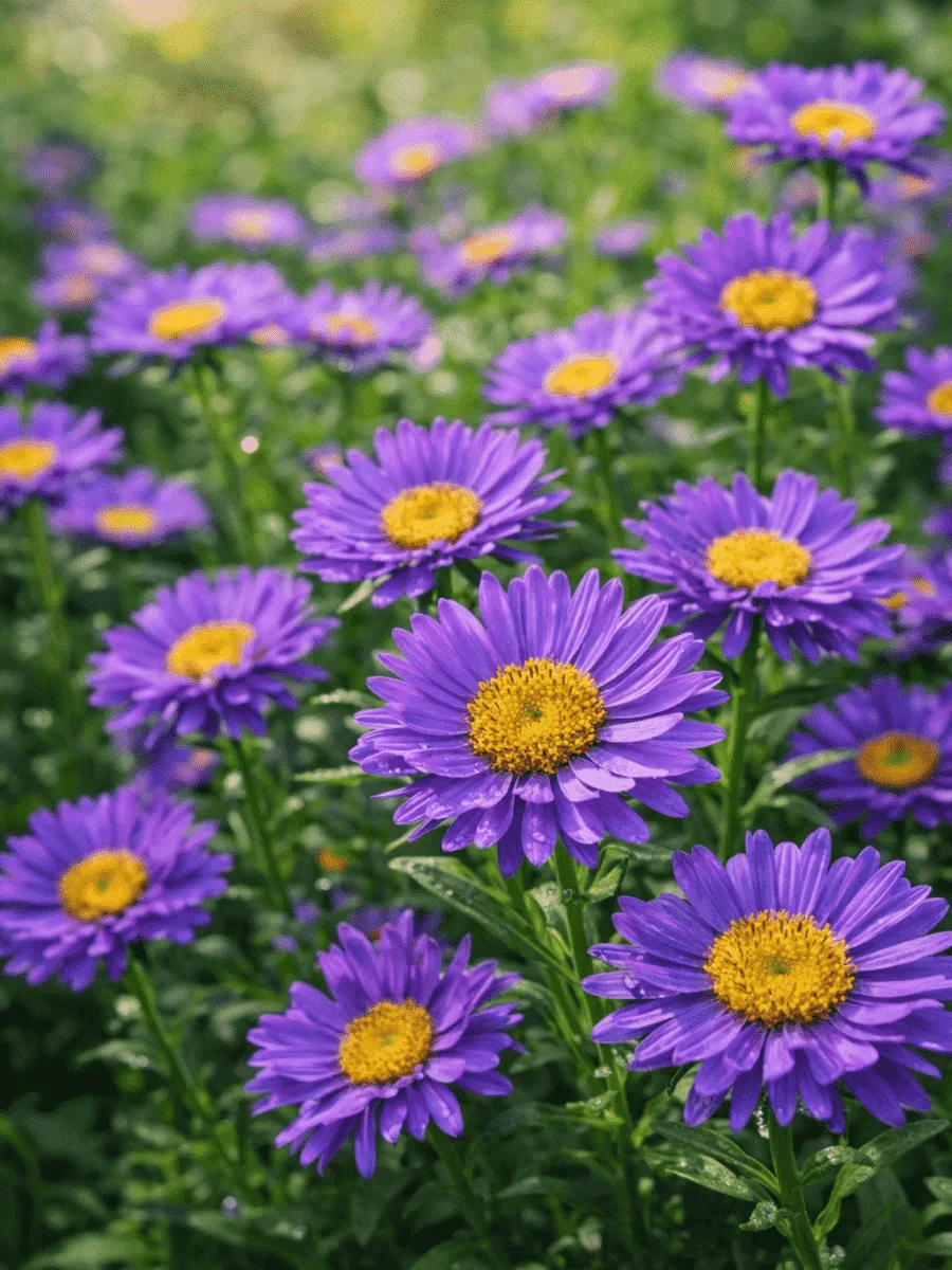 Астра альпийская Violet