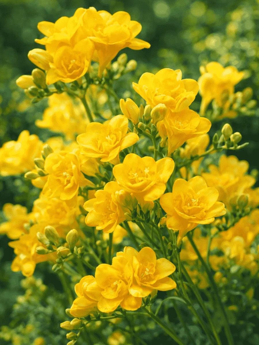 Фрезия Double Yellow
