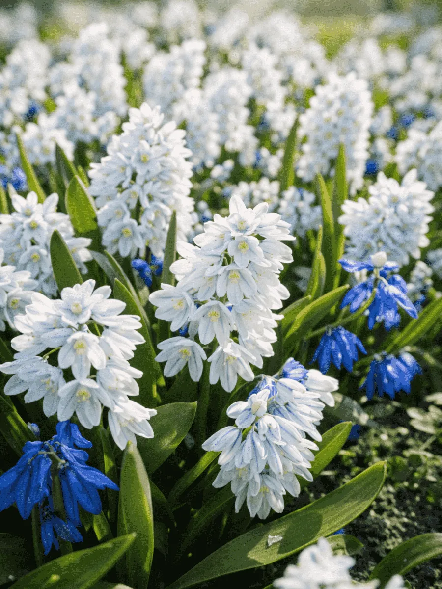 Пушкиния Libanotica Alba