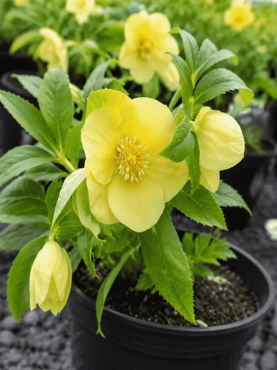 Морозник восточный анемоновидный Yellow