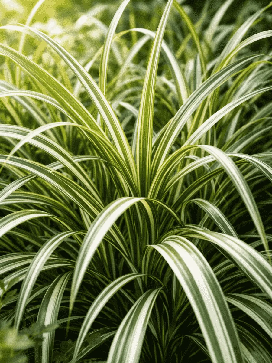 Осока пальмолистная Variegata
