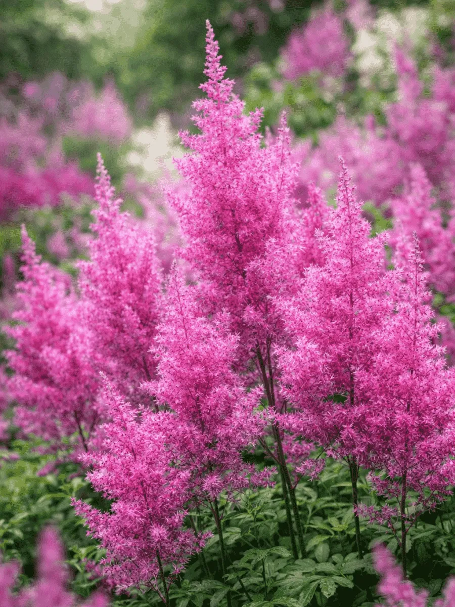 Астильба Арендса Gloria Purpurea