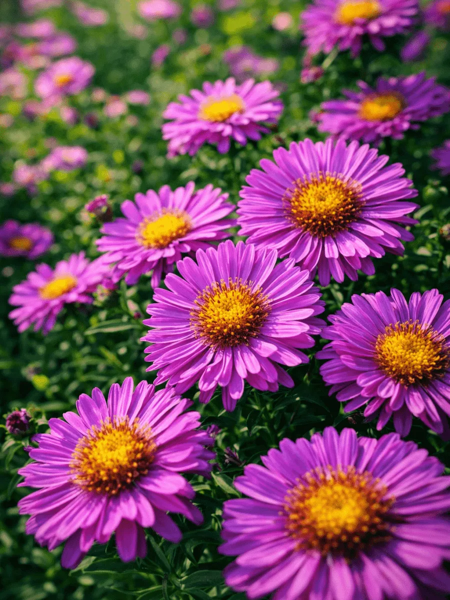 Астра кустарниковая Pink Beauty