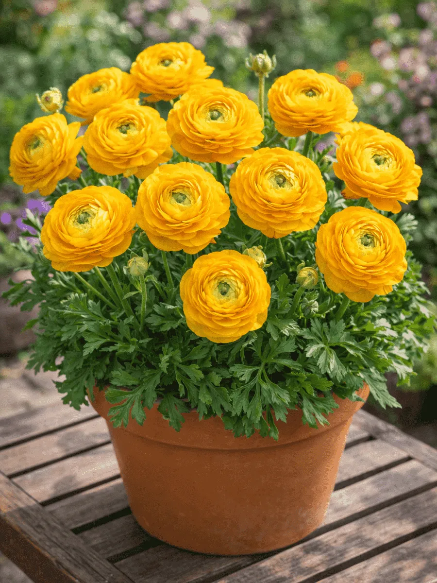 Лютик Азиатский  Yellow