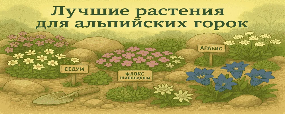 Лучшие растения для альпийских горок
