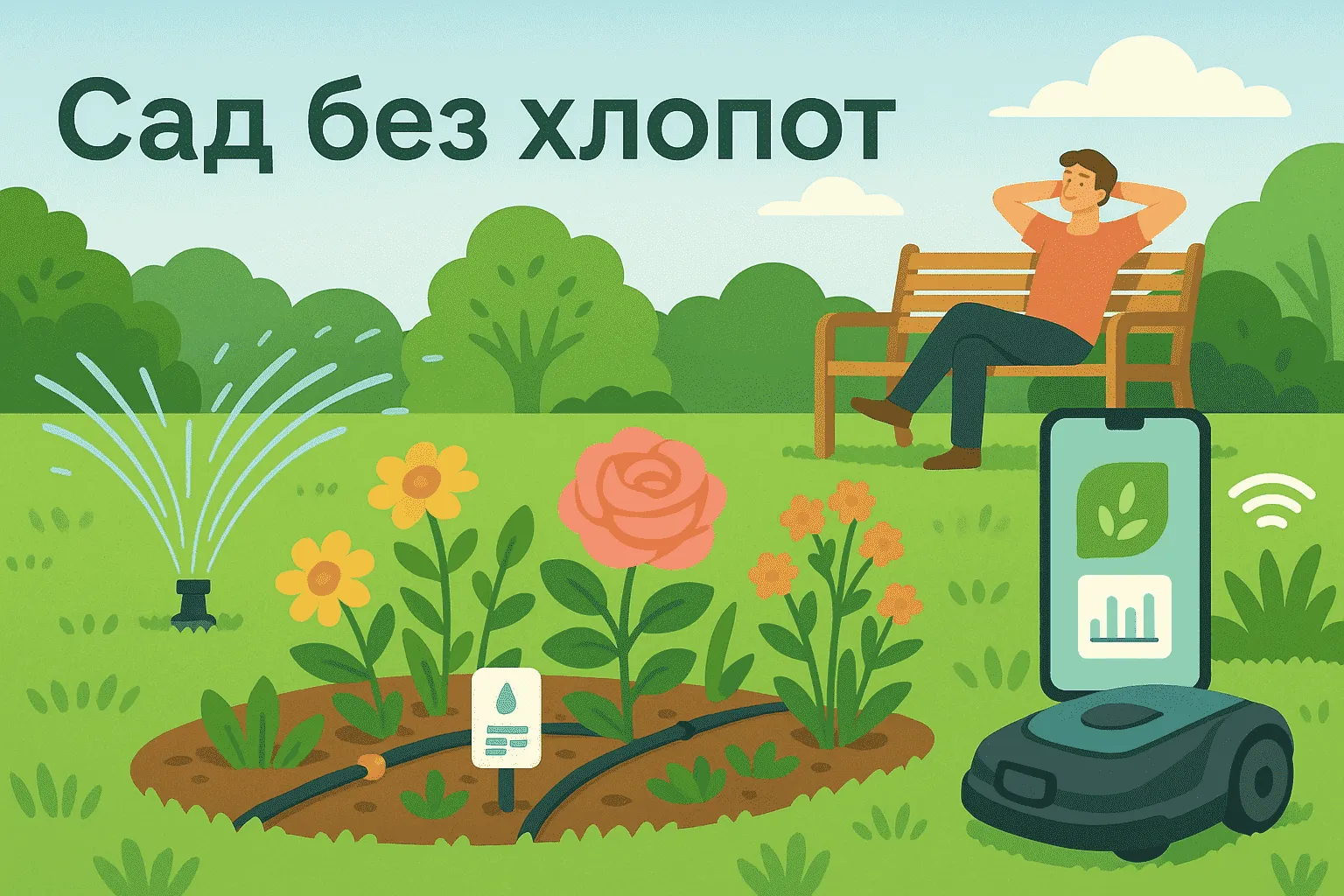 Сад без хлопот: автоматизация полива и другие современные решения Сад без хлопот: автоматизация полива и другие современные решения