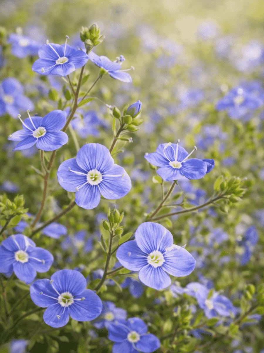 Вероника колосистая Georgia Blue